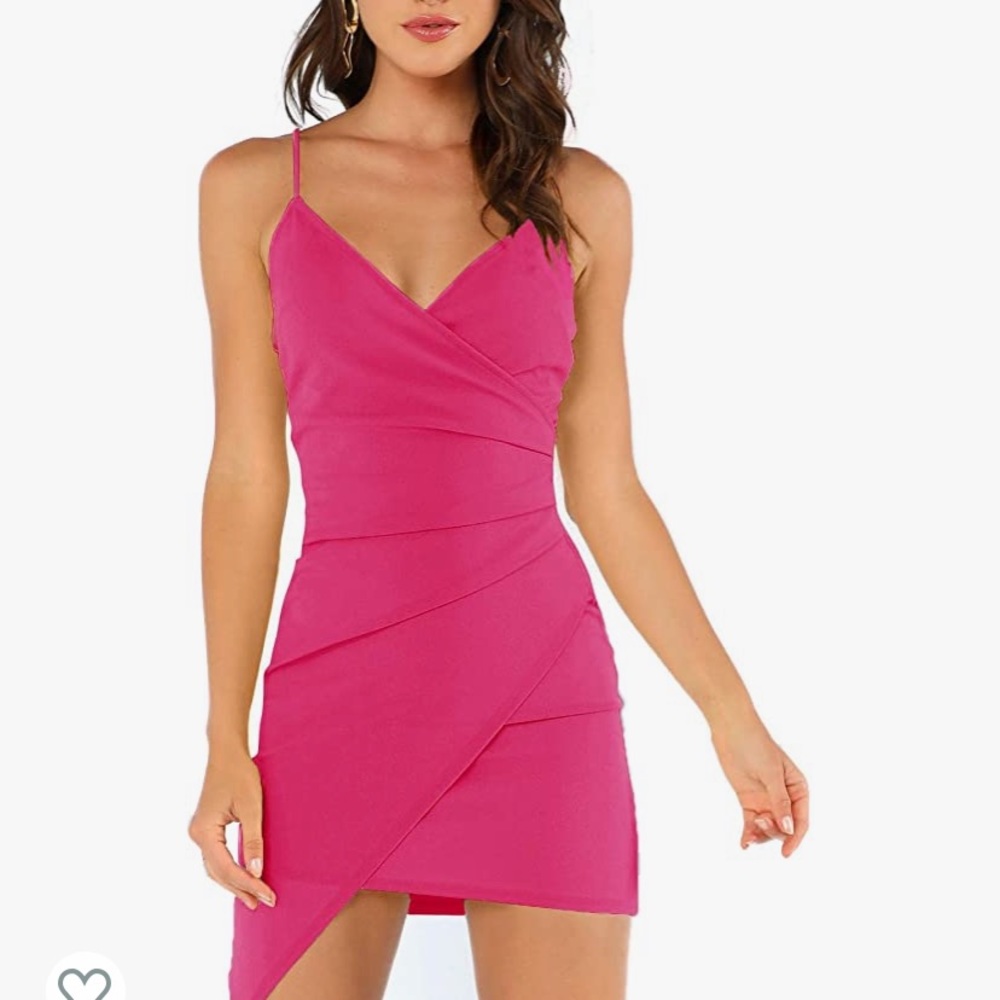 hot pink dress